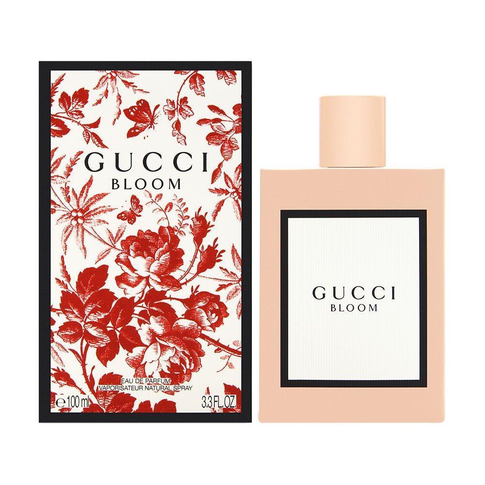 Gucci Bloom - Eau de Parfum para mujer, fragancia floral con notas naranjas y verdes, color multicolor