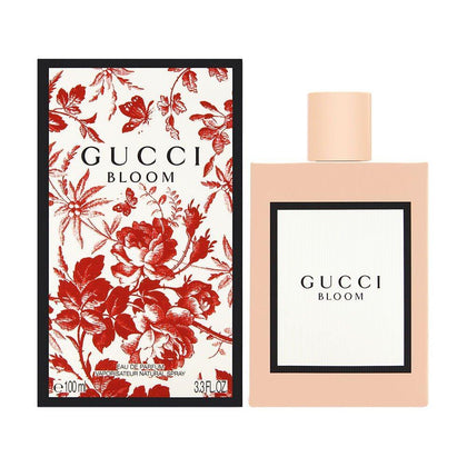 Gucci Bloom - Eau de Parfum para mujer, fragancia floral con notas naranjas y verdes, color multicolor