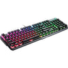 MSI Vigor GK71 Sonic RED AM Teclado mecánico RGB para juegos con interruptores rojos sónicos, 104 teclas, Micro USB