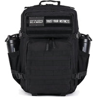 WOLFpak Mochila táctica de negro alfa 45L para acampada y senderismo