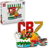 LEGO Cristiano Ronaldo Soccer Highlights Set para Niños y Niñas, Regalo Coleccionable de Fútbol, Decoración para Habitación