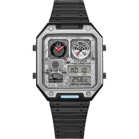 Reloj Citizen Star Wars Vintage Ana-Digi de acero inoxidable rectangular para hombre