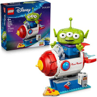 LEGO Disney y Pixar Toy Story Alien con Nave Espacial de Pizza Planet, Juguete de Construcción para Niños y Niñas
