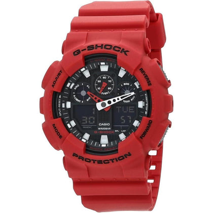 Casio G-Shock GA-100 Serie XL - Reloj para hombre, resistente a golpes y agua, con cronómetro y calendario