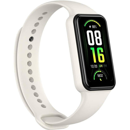 Amazfit Band 7 - Monitor De Actividad Física Con Batería De 18 Días, Alexa, Pantalla AMOLED 3.73 cm, Frecuencia Cardíaca, Oxígeno, 120 Modos Deportivos, Beige