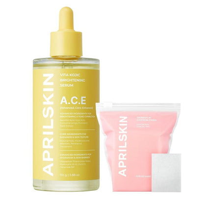 Aprilskin Serum Kójico Vita Con Vitamina C Y Almohadillas Faciales 115ml