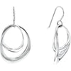 Pendientes Calvin Klein Fishy para mujer con contornos distintivos y acabado pulido, elegancia en cada detalle