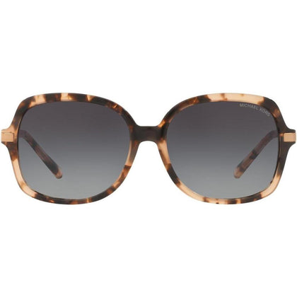 Anteojos de sol para mujer Michael Kors modelo Adriana II diseño moderno con lentes gris claro