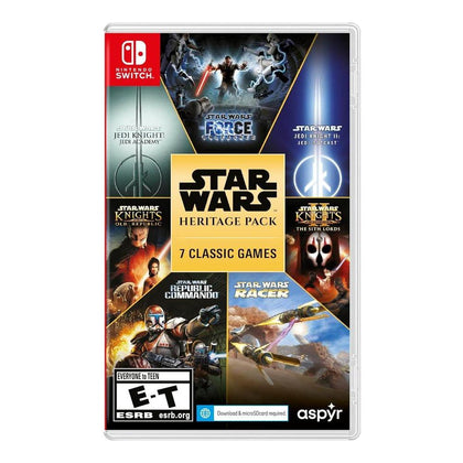 Star Wars: Heritage Pack - Nintendo Switch Con Siete Juegos Clásicos De Star Wars