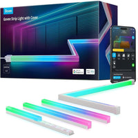 Govee RGBIC LED Strips: Iluminación Inteligente con Alexa y Google. Ideales para dormitorio y estudio