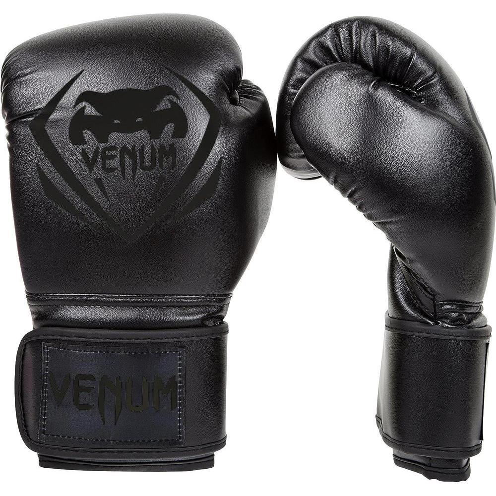 Venum Guantes de Boxeo Contender para Entrenamiento con Piel Sintética y Sistema de Espuma Multicapa para Mejor Confort y Protección