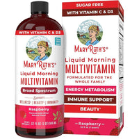 Multivitamínico líquido vegano para mujeres, hombres y niños con vitaminas para apoyo inmunológico y energético, sin gluten