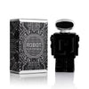 Robot Noir para hombre, fragancia fresca de madera con cardamomo, ruibarbo, bergamota, limón, vainilla y vetiver haitiano
