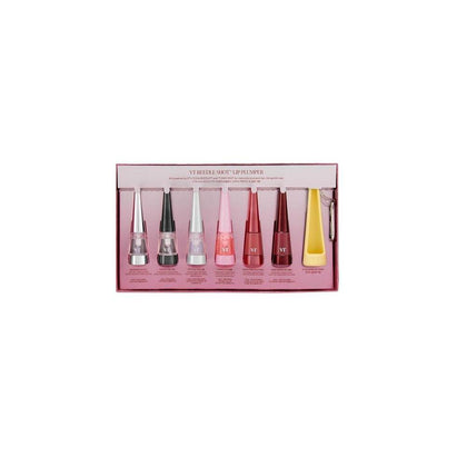 VT COSMETICS Lip Plumper Edición Especial, set con 6 colores e hidrantante que ofrece volumen intenso y brillo gloss, perfecto como regalo