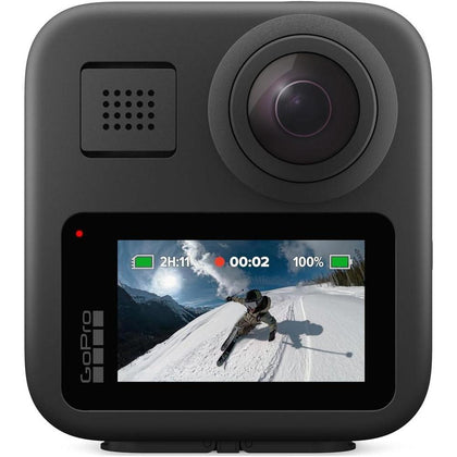 GoPro MAX - Cámara de acción 360 con pantalla táctil, video 5.6K30, fotos 16.6MP, estabilización transmisión en vivo