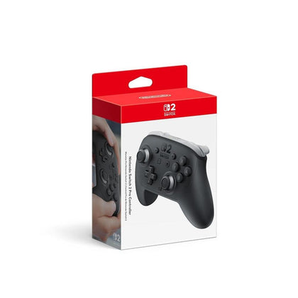 Controlador Pro para Nintendo Switch 2 con función de rumble, movimientos y amiibo, diseño ergonómico y botones personalizables