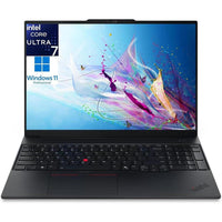 Lenovo Thinkpad 16" Ultraslim Laptop, Intel Core Ultra 7, 16GB RAM, 512GB SSD, Windows 11 Pro, Lector De Huellas, Negro