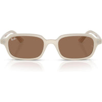 Gafas de Sol Ray-Ban RB4455 Zuri con Marco Cuadrado Negro y Lentes Polarizadas Gris Oscuro
