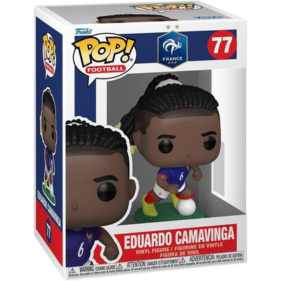 Funko Pop! Fútbol de Eduardo Camavinga - Figura Coleccionable Oficial de la Copa del Mundo 2026