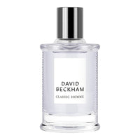 David Beckham Classic Homme Eau de Toilette, notas de pomelo rosa, madera de cachemira y caoba, fragancia para hombre