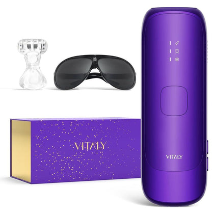 Depiladora láser IPL para mujeres con enfriamiento de hielo, resultados duraderos y casi indoloros, ideal para cuerpo completo