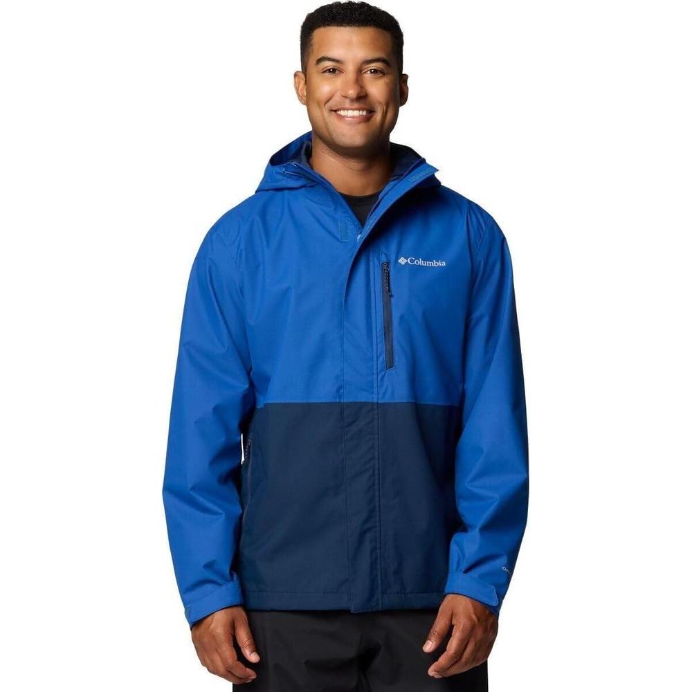 Chaqueta Columbia Hikebound II para hombre impermeable y transpirable con costuras selladas y bolsillos con cremallera