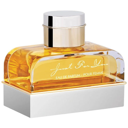 Armaf Just For You EDP Spray para Mujeres, fragancia floral duradera con notas de almizcle, ámbar y cítricos