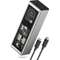 Banco de energía TALIX 140W con 20000mAh, cargador portátil PD 3.1, carga rápida, 3 puertos, pantalla digital para MacBook y más