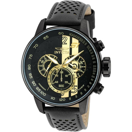 Invicta S1 Rally, reloj de cuarzo para hombre, diseño elegante deportivo en acero inoxidable y cuero