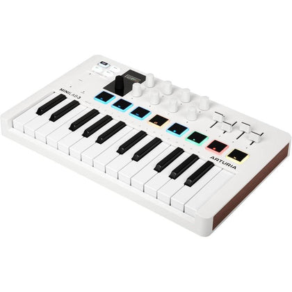 Arturia MiniLab 3 - Controlador MIDI universal para producción musical, paquete de software completo, 25 teclas