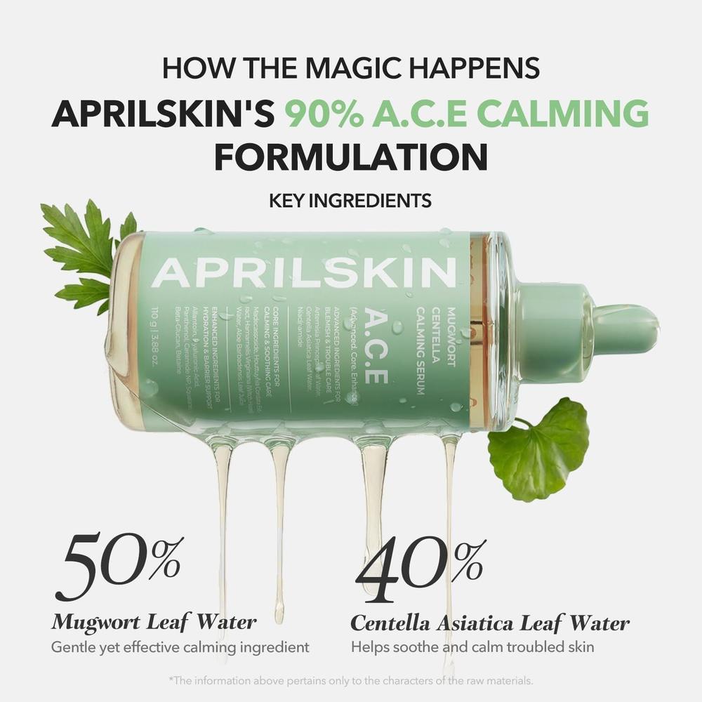 Aprilskin Mugwort & Vita Kojic Serum Duo 88 Oz