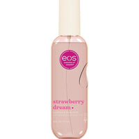 eos Spray corporal de cachemira, sueño de fresa para mujeres, con ácido hialurónico y glicerina, vegano, libre de crueldad