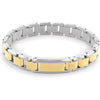 Pulsera de eslabones Calvin Klein para hombre, joyería de acero inoxidable con cierre de gancho fácil, diseño sofisticado