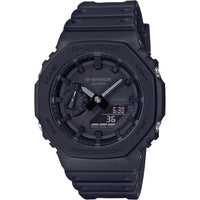 Reloj de pulsera G-Shock serie GA-2100 para mujer, diseño robusto con luz LED y esfera analógica-digital, resistente y ligero