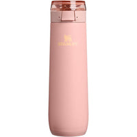STANLEY Flowstate - Botella de agua a prueba de fugas con correa, tapa de bloqueo, acero inoxidable sin BPA