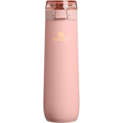 STANLEY Flowstate - Botella de agua a prueba de fugas con correa, tapa de bloqueo, acero inoxidable sin BPA