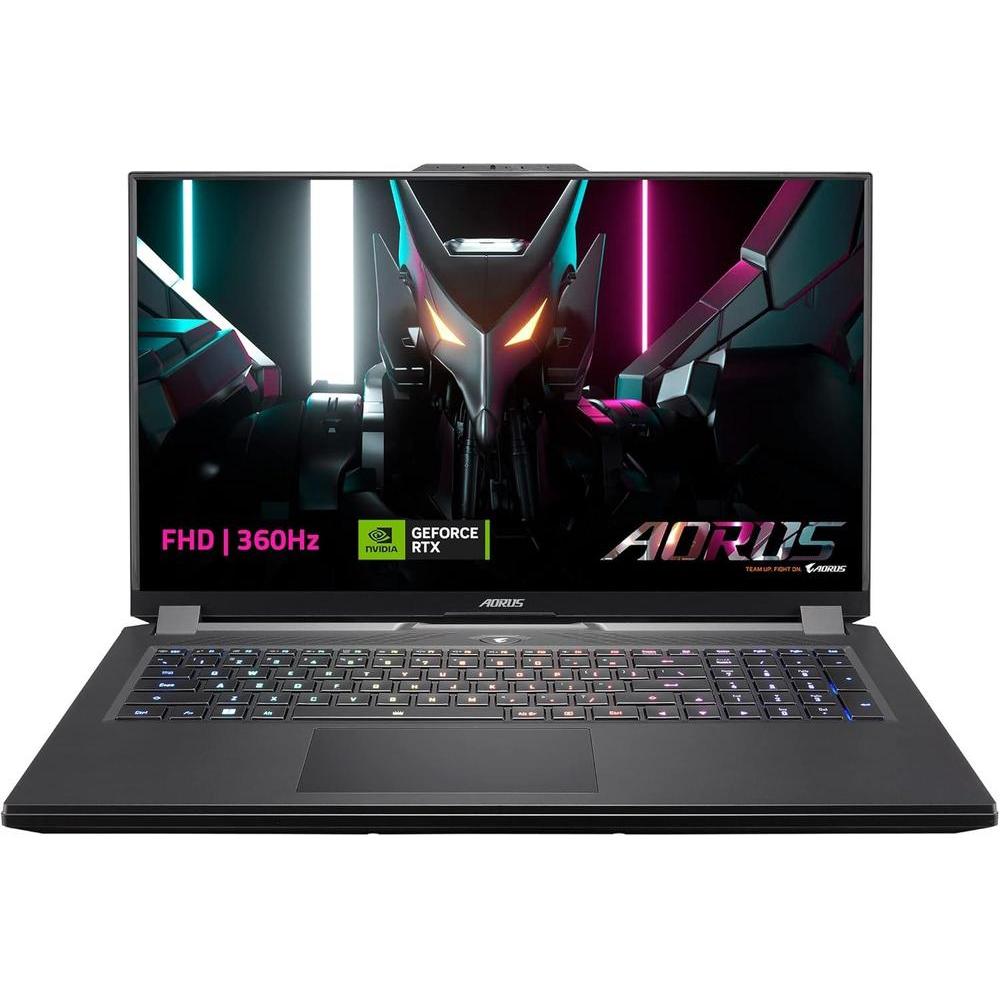 GIGABYTE AORUS 7: 17.3" FHD 1920x1080 360Hz, NVIDIA RTX 4060 8GB, Intel i5-12500H, 16GB RAM, 512GB SSD, Win11 Home, negro