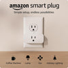 Amazon Smart Plug, compatible con Alexa, fácil configuración, control de dispositivos del hogar con voz y rutinas