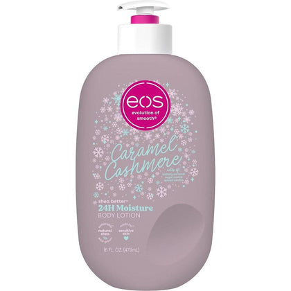 Eos Shea Better Holiday Loción Corporal Caramel Cashmere Edición Limitada 473 ml