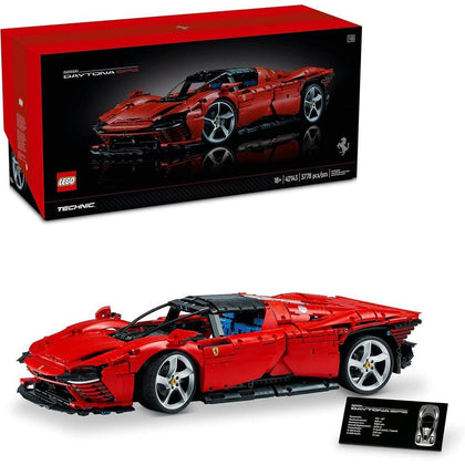 LEGO Technic Ferrari Daytona SP3, kit de construcción avanzado para adultos de la serie Ultimate Car Concept