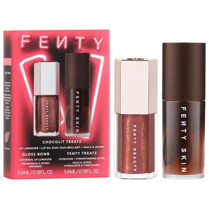 Chocolit Treatz Dúo Iluminador Labial + Aceite Labial