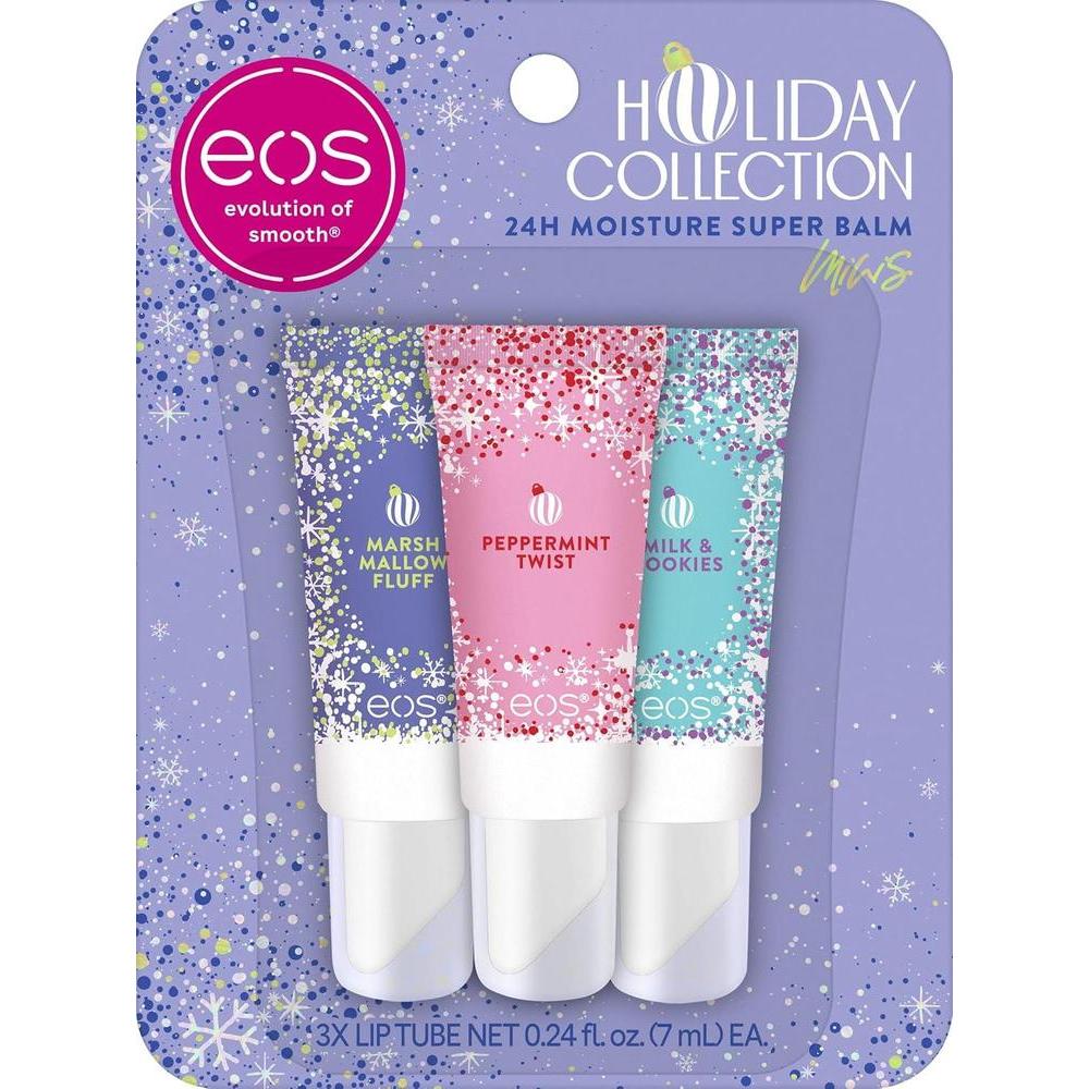 Eos Holiday Set Mini Super Bálsamos Hidratación 24H