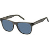 Tommy Hilfiger Gafas de sol modernas unisex en elegante diseño color gris magnesio, modelo Th 1712/s, incluye funda