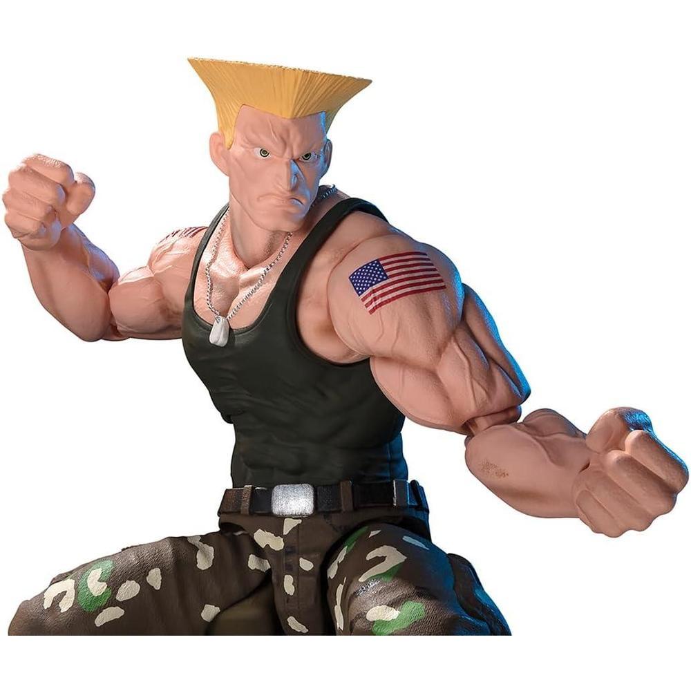 TAMASHII NATIONS - Guile de Street Fighter S.H.Figuarts - Traje 2 con Accesorios
