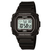 Reloj digital Casio F108WH para hombres, resistente al agua, alarma diaria, cronómetro LED, precisión 30 segundos al mes
