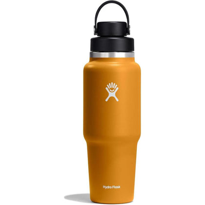 Hydro Flask Botella de Viaje con Tapa Flexible y Aislamiento de Doble Pared, Color Fossil