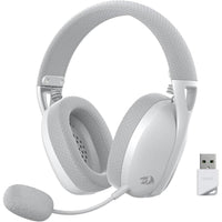Auriculares inalámbricos Redragon H848 BT para juegos, ligeros, sonido envolvente, micrófono desmontable, multiplataforma