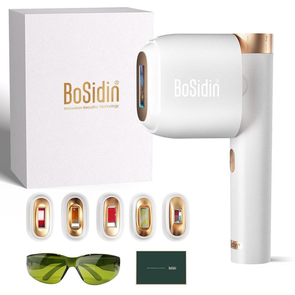 Depilación IPL Bosidin Con Enfriamiento De Hielo Y Rejuvenecimiento Facial SR