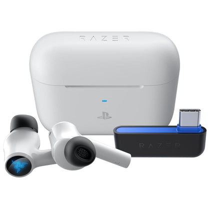 Auriculares Razer Hammerhead HyperSpeed Wireless para juegos multi-plataforma, PS5, PC y móviles con ANC, RGB, Bluetooth 5.2