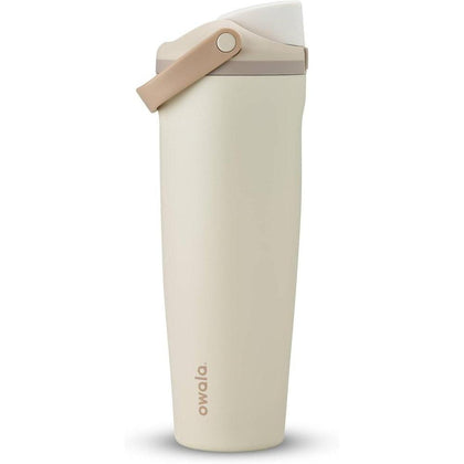 Botella de agua de acero inoxidable Owala FreeSip Sway con boquilla 2 en 1, a prueba de fugas y aislamiento prolongado